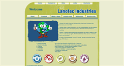 Desktop Screenshot of lanotecindustries.com
